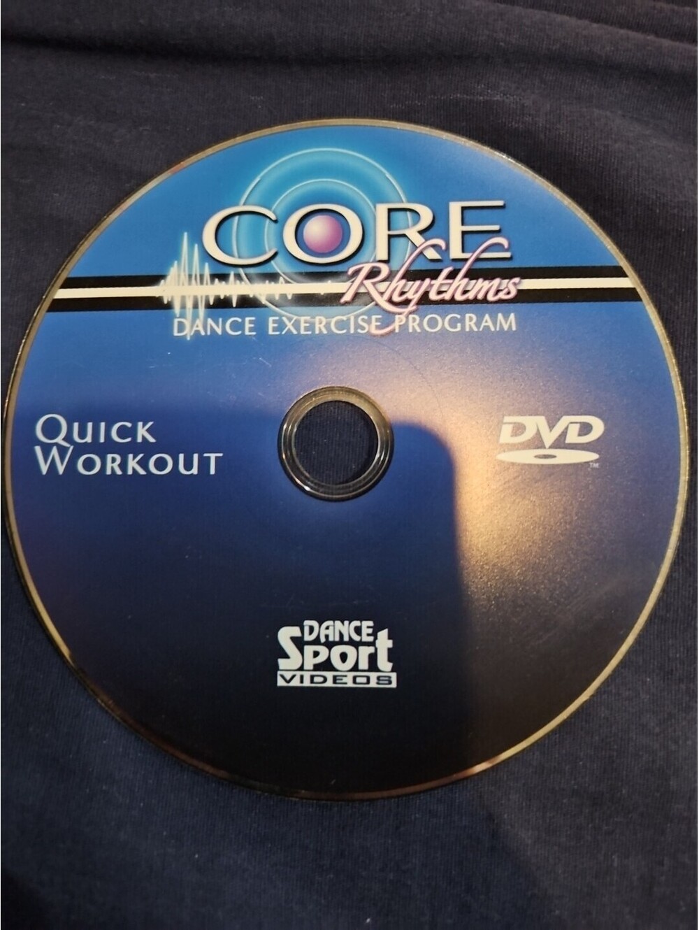 Core Rhythms Dance Exercise Program Quick Workout (DVD) Disc Only